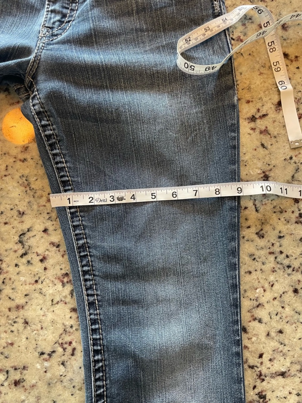 Women’s Y2K Silver “suki surplus” medium wash bootcut Jeans 28 - Picture 6 of 8